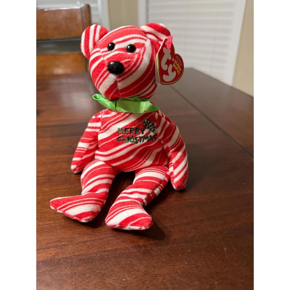 1997 Ty Beanie Baby Teddy Bear Christmas